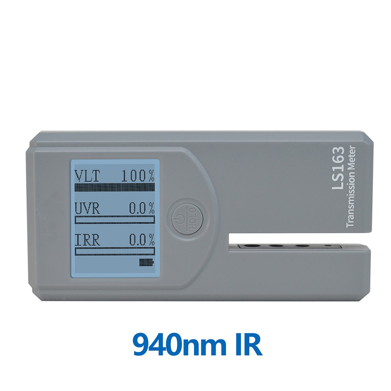 Rotatable Solar Film Transmission Meter Window Tint Meter 940nm-1400nm