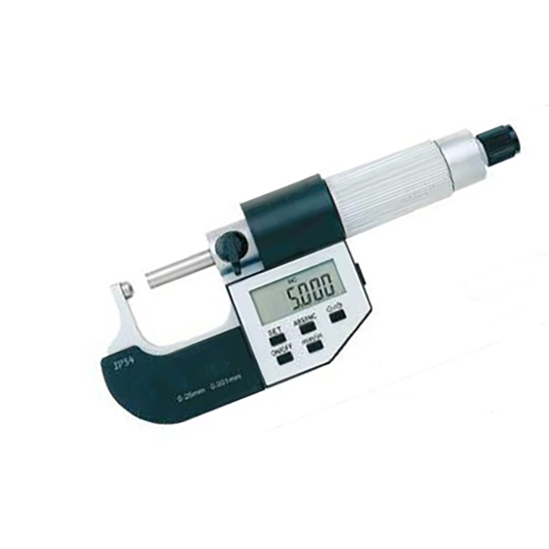 Micrometro digitale a tubo sferico a incudine imperiale metrico  convertibile