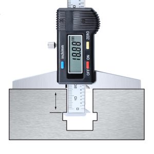 máy đo độ sâu kỹ thuật số