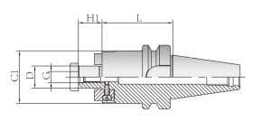 Suporte de ferramenta de mandril de pinça